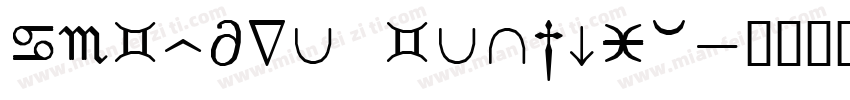 SWRomne Regular字体转换